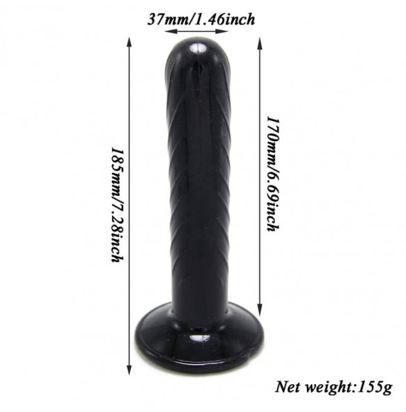 Orissi - Female Leather Strap On Vibrator (L:17cm - D:3.7cm) Orissi - Female Leather Strap On Vibrator (L:17cm - D:3.7cm)
